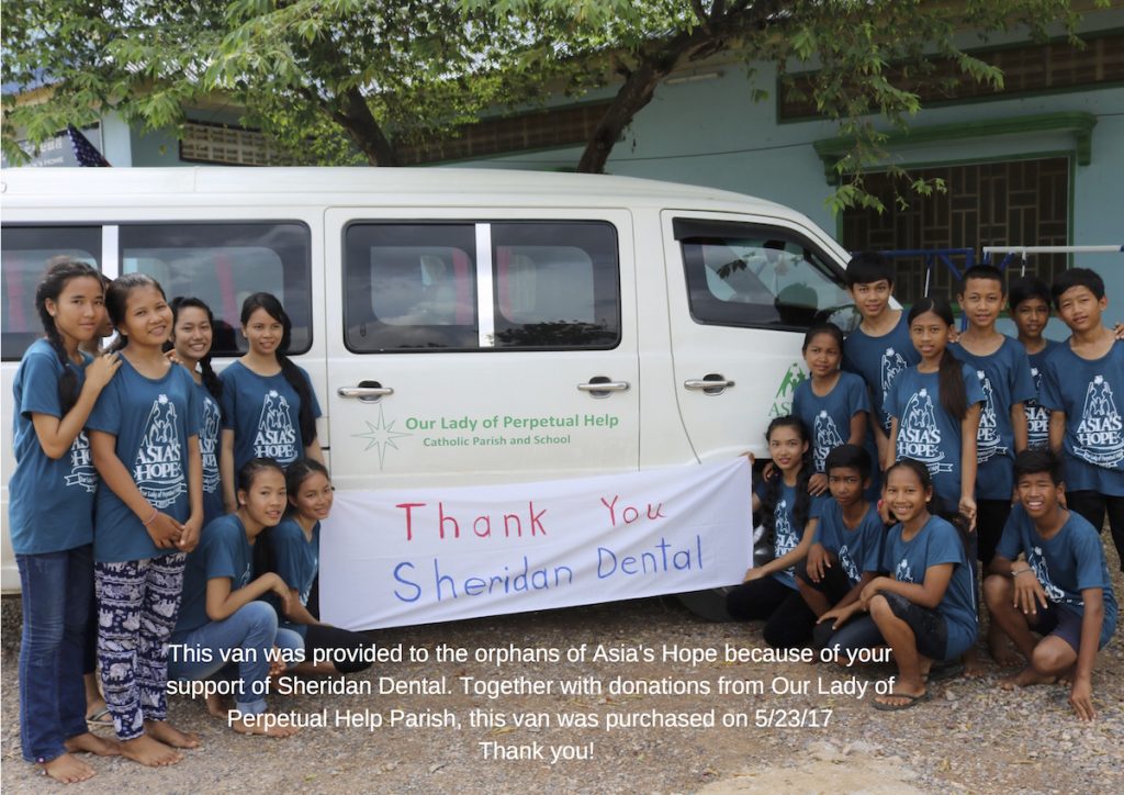 Donated Van